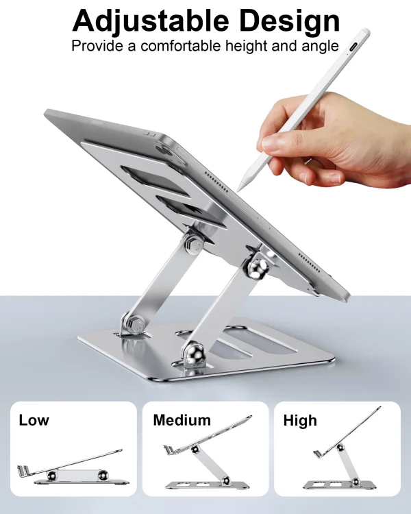 laptop stand Adjustable Mini Laptop bracke Desk Folding Stand Desktop Holder Compatible For Macbook Laptop PC Accessories - Image 5