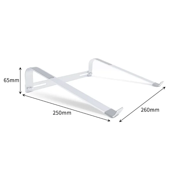 Adjustable Aluminum Laptop Stand Portable Notebook Support Holder For Macbook Pro Computer Riser Stand Cooling Bracket New - Image 6