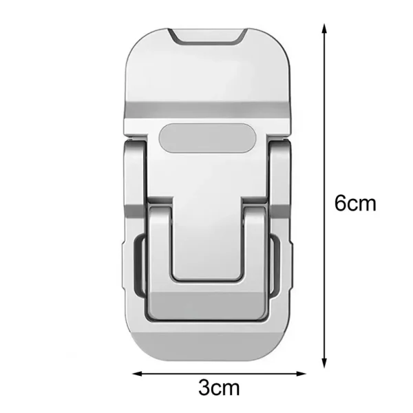 Adjustable Computer Stand Long-lasting Computer Mount Foldable Laptop Stand Keyboard Holder for Compact Computer for Office - Image 6