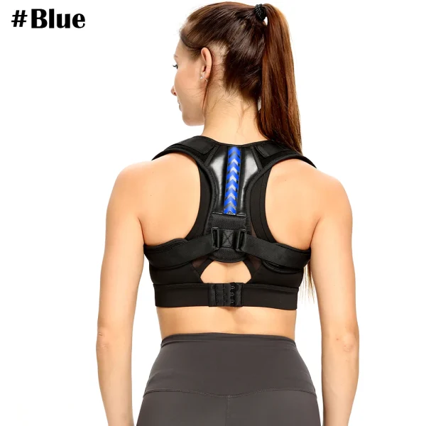 Adjustable Posture Corrector Upper Back Brace Neck Shoulder Brace Back Support Pain Relief Belt Women Men Spine Straightener - Image 8