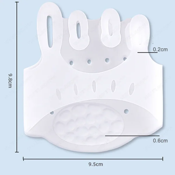Five Toe Separator Hallux Valgus Corrector Thickened Forefoot Cushion Pressure Relief Massage Toe Overlap Corrector Pad Care - Image 5