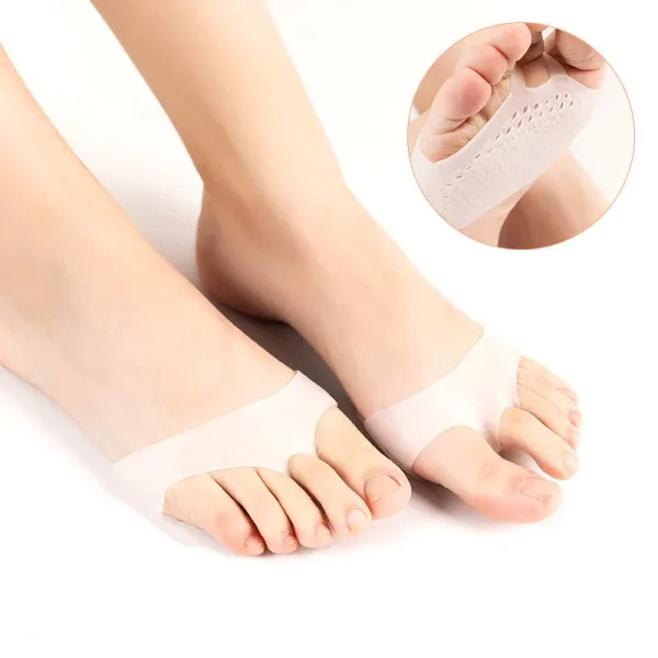 Cotton Forefoot Pads Women Soft High Heel Shoes Half Insole Pain Relief Feet Protective Cushion Toe Support Pads 1 Pair - Image 9