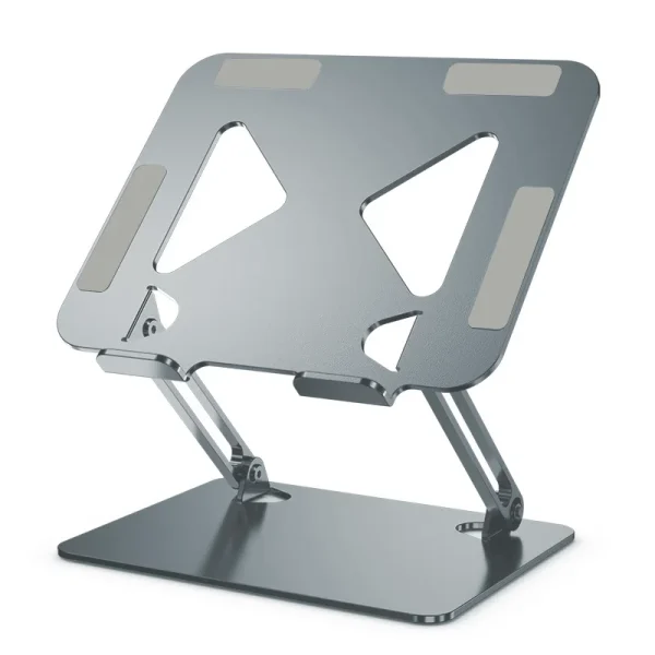 JOMAA Aluminum Alloy Adjustable Laptop Stand Ergonomic Notebook Riser Holder Computer Stand Compatible with Laptops Tablet